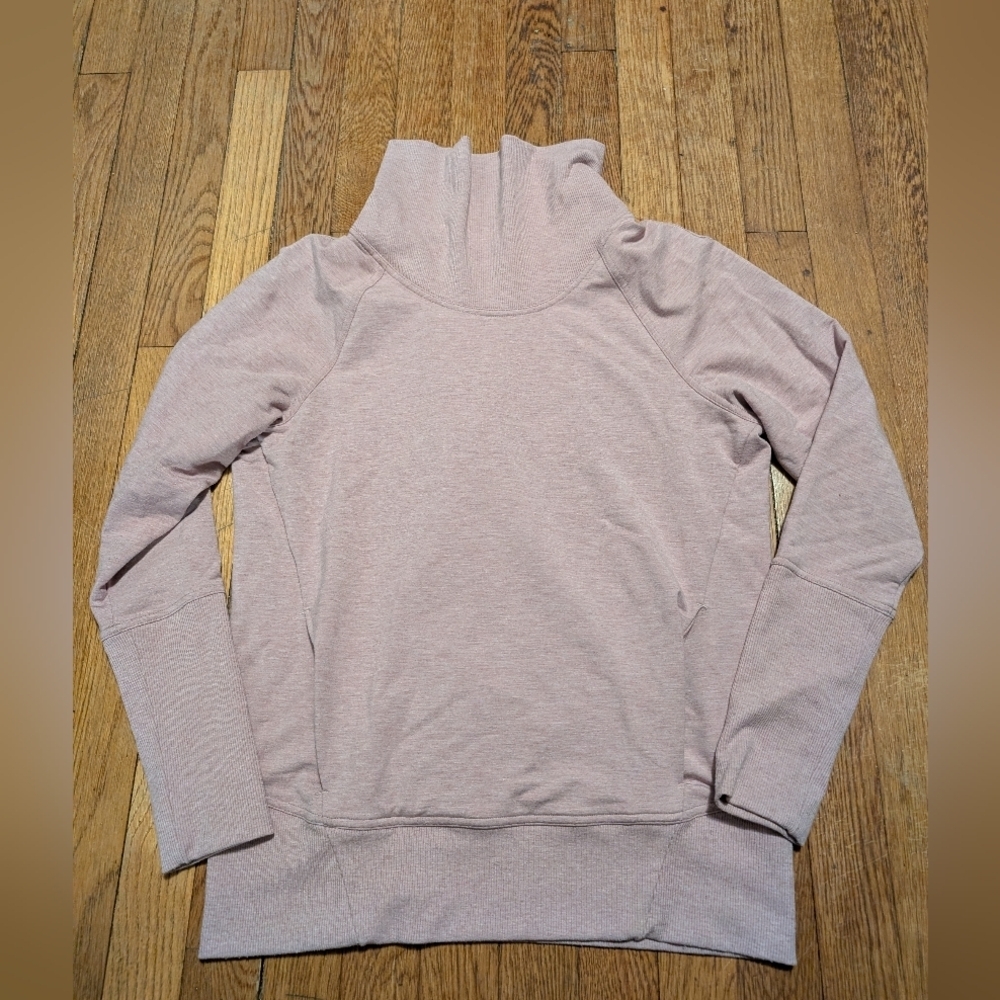 Lululemon High Lines Mock Neck Pullover, Vintage Mauve, Women's 6